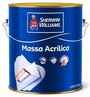 Massa Acrílica Sherwin-Williams - Material de Construção Machado de Assis na Aclimação Whatsapp: 1194505-4045