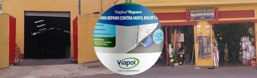 Viapol Reparo Impermeabilizante - Loja de Material de Construção Machado de Assis na Aclimação, Vila Mariana Paraíso e Região