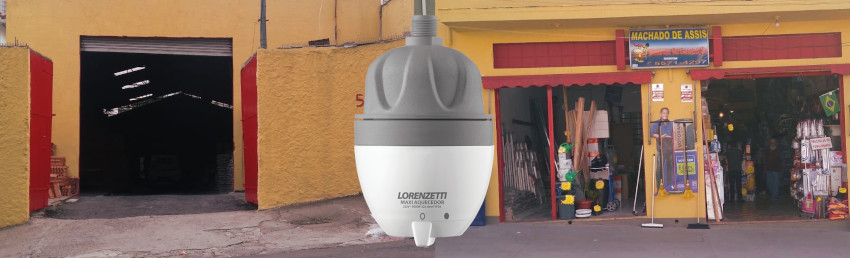 Maxi Aquecedor Ultra Lorenzetti – Loja de Material de construção e Ferragens - Machado de Assis, Seu Deposito do Bairro desde 1967. Aclimação, Vila Mariana, Paraíso e Região.