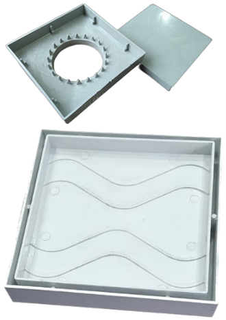 Ralo Oculto em ABS Deplasti